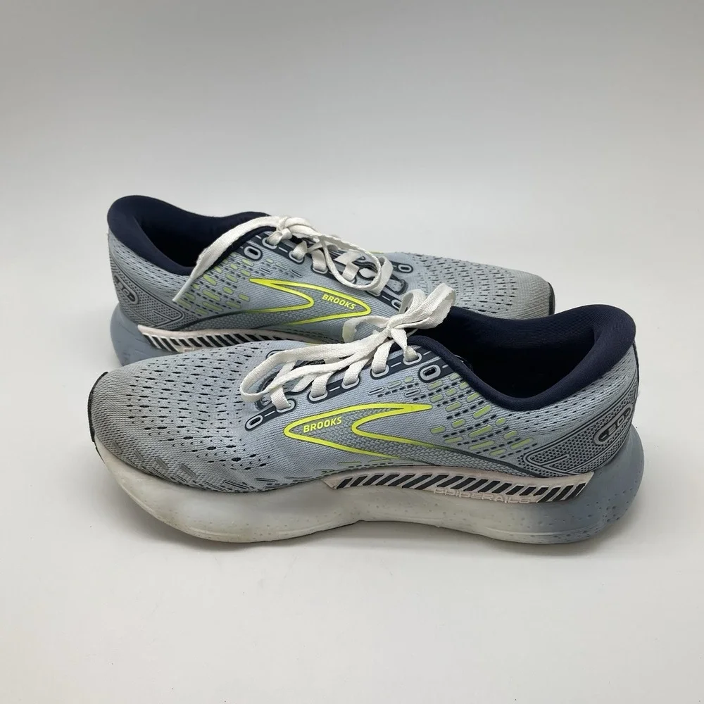 Brooks Sneakers Womens 8.5 B Glycerin‎ GTS 20 1203701B416 Blue Running Shoes